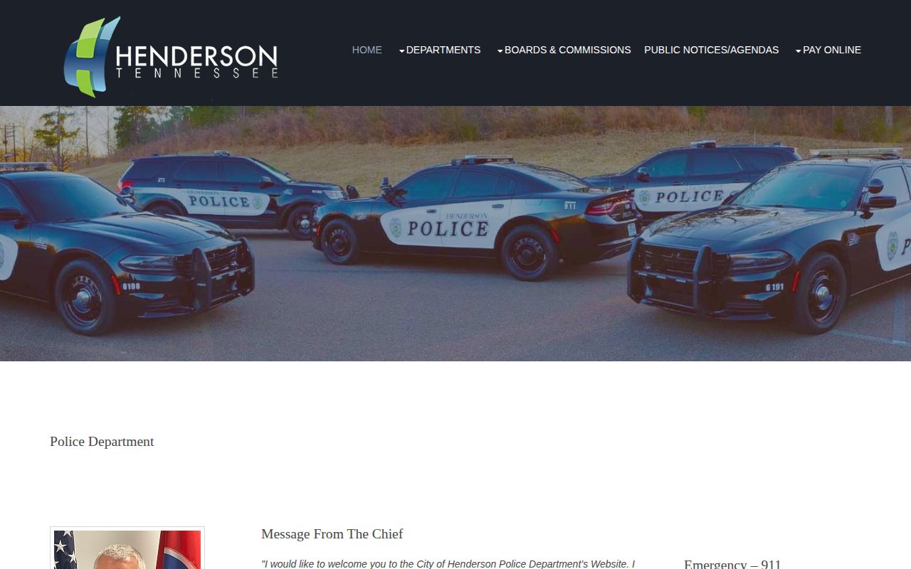 Henderson Police Department recent arrest and records request page
